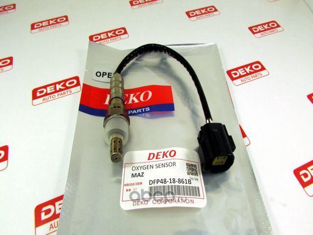 Датчик кислородный MAZ 4 конт FML BJ 1.6 . Premacy (99-05), арт. DFP48-18-861B ( (Deko). Артикул DFP4818861B
