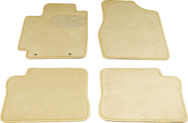 Коврики текстильные Норпласт для салона Toyota Camry 30 (V30, XV30) 2001-2005 Бежевые. Артикул NPL-VTe-880-089-B