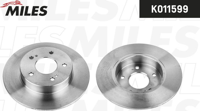 Тормозной диск Miles задний для Nissan Cefiro A31 1994-1999. Артикул K011599