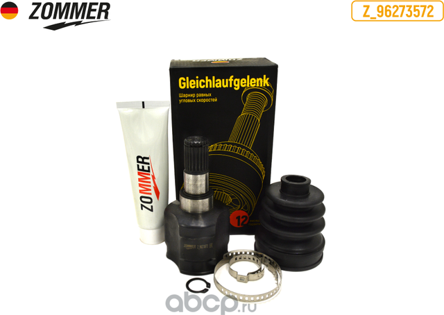 ШРУС ВНУТРЕННИЙ DAEWOO MATIZ, CHEVROLET SPARK (Z_96273572) ZOMMER. Артикул Z96273572