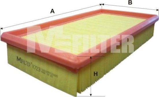 Воздушный фильтр MFilter. Артикул K 723