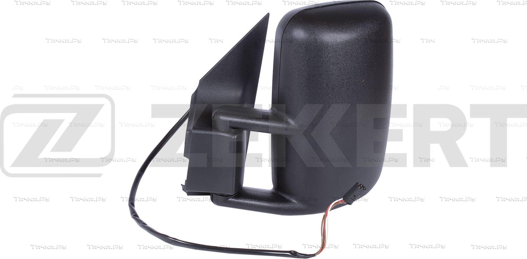 Зеркало боковое (в сборе) Zekkert левое для Mercedes-Benz Sprinter 903 1995-2006. Артикул SP-4114