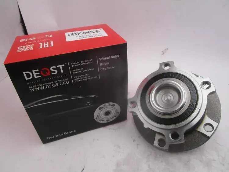 Ступица переднего колеса с подшипником BMW E39 (520d-540i) 95- (Deqst) Deqst. Артикул 107077