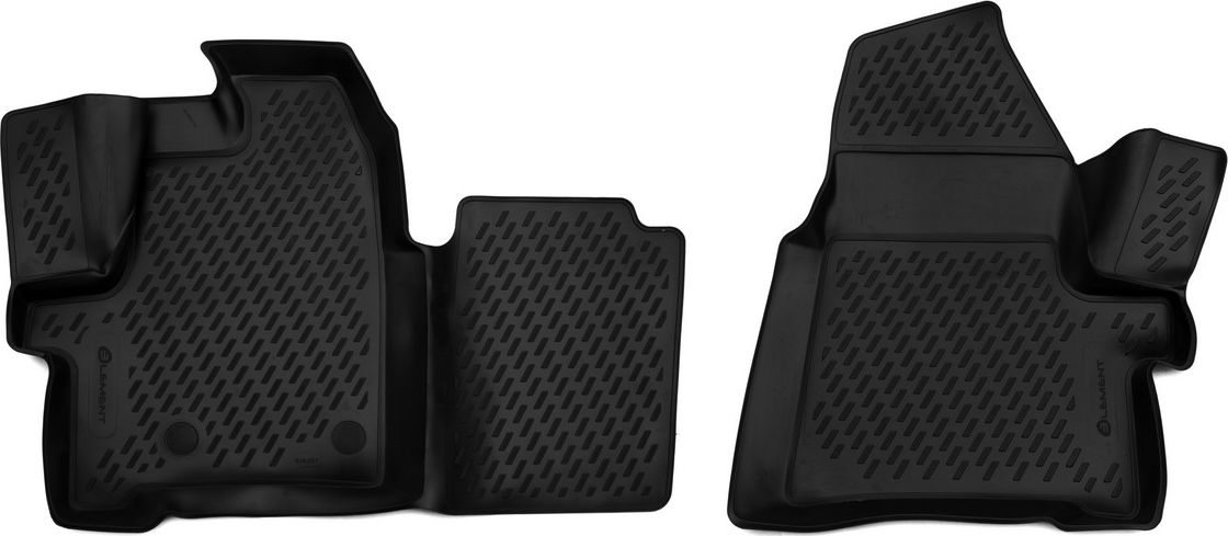Коврики 3D Element для салона (1+1 seats) Ford Tourneo Custom 2013-2026. Артикул 97682