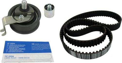 Ремень ГРМ с роликами (комплект) SKF. Артикул VKMA 01135