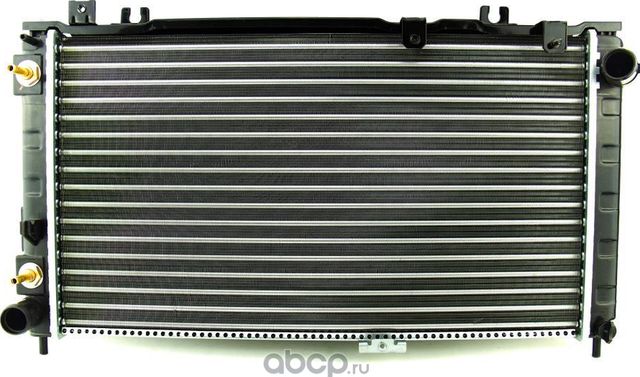 Радиатор охл ВАЗ 2190, Datsun алюм. 2-ряд. сборный универ. MT с/без кондиц. (инж (SAN-D). Артикул HJLA021