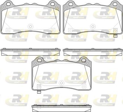 Тормозные колодки RoadHouse передние для Ford Focus III 2015-2019. Артикул 21736.02