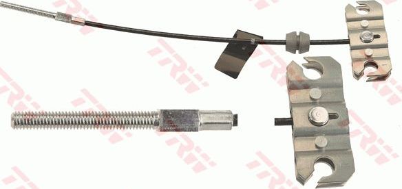 Трос ручника (тросик ручного тормоза) TRW. Артикул GCH738