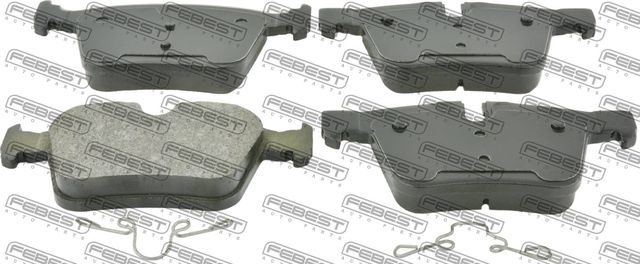 Тормозные колодки Febest. Артикул 2701-S90R