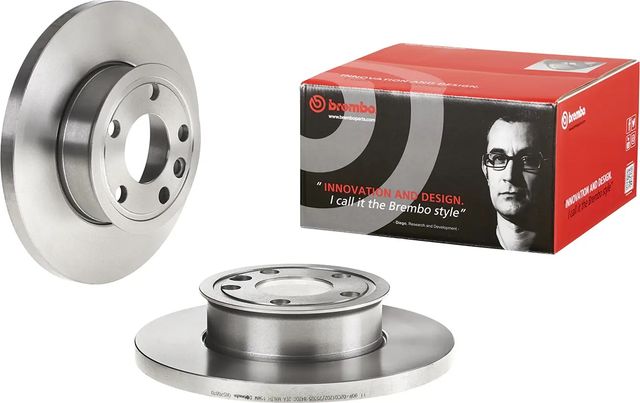 Тормозной диск Brembo PRIME LINE передний для Volkswagen Transporter T4 1990-1996. Артикул 08.5768.10