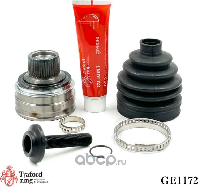 ШРУС НАРУЖНЫЙ, AUDI A4 B8 07-Q5 08- 25 ШЛЦ. (Traford Ring). Артикул GE1172