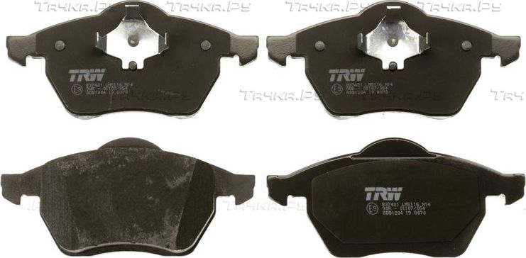 Тормозные колодки TRW COTEC передние для Volkswagen Sharan I 1995-2001. Артикул GDB1204