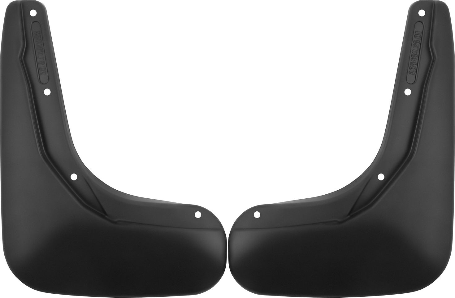 Брызговики Frosch (в пакете) задняя пара для GAC GS8 II 2021-2026. Артикул NLF.A68499.E13