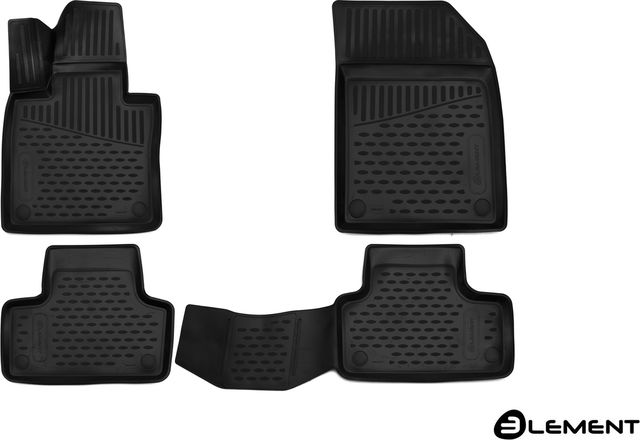 Коврики 3D Element для салона Volvo XC60 II 2017-2026. Артикул ELEMENT3D5017210k
