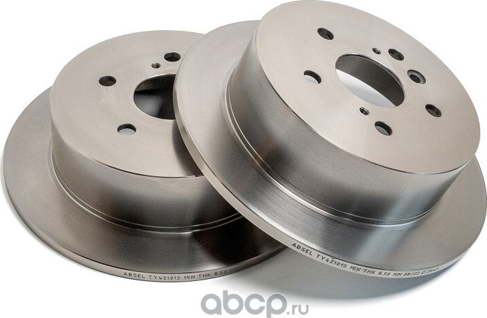 Диск тормозной задний (Absel). Артикул TY421015