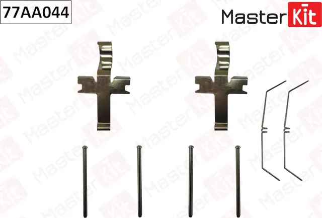 Комплект установочный тормозных колодок TOYOTA LAND CRUISER 90-/ HILUX 07- (Master KIT). Артикул 77AA044