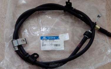 Трос ручника (тросик ручного тормоза) Hyundai / KIA. Артикул 597602D350