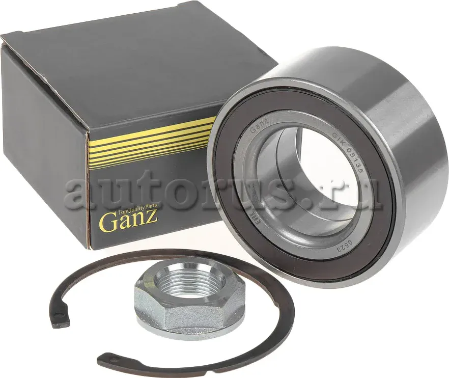 Подшипник ступицы передний (Ganz). Артикул GIK05135