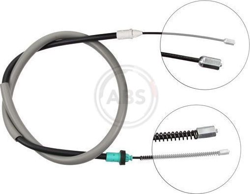 Трос ручника (тросик ручного тормоза) ABS. Артикул K16948
