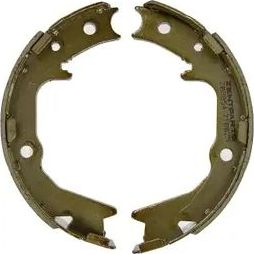 Тормозные колодки Zentparts задние для Mitsubishi Eclipse II 1995-1999. Артикул Z06854