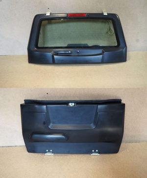 Дверь задка АВС-Дизайн с органайзером для УАЗ Patriot 2005-2025 (2 части). Полная комплектация. Артикул ABC.UAZ.RD.38.01