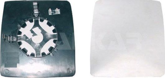 Зеркальное стекло бокового зеркала Alkar. Артикул 6412421