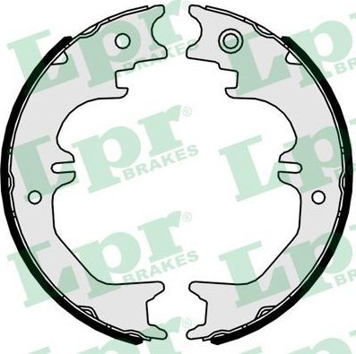 Тормозные колодки (стояночная тормозная система) LPR. Артикул 01084
