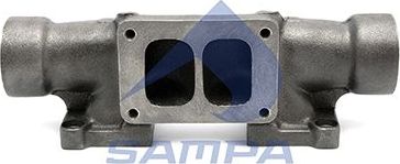 Выпускной коллектор Sampa для Volvo  FM9 2001-2005. Артикул 037.446
