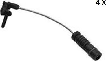 Датчик износа тормозных колодок  TRW передний/задний для Mercedes-Benz E-Класс II (W210, S210) 1995-2003. Артикул GIC122