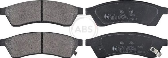 Тормозные колодки ABS. Артикул 37747