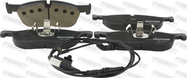 Тормозные колодки Febest. Артикул 2901-EVQF