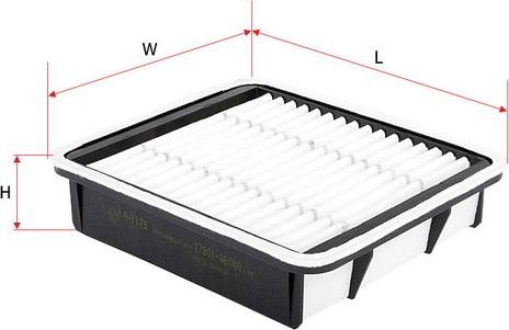 Воздушный фильтр Sakura. Артикул A-1173