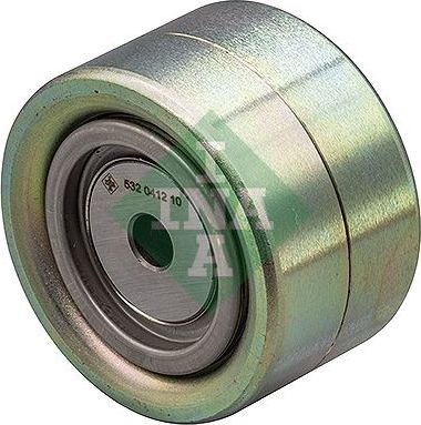 Направляющий (ведущий) ролик приводного поликлинового ремня Ina (Металл). Артикул 532 0412 10