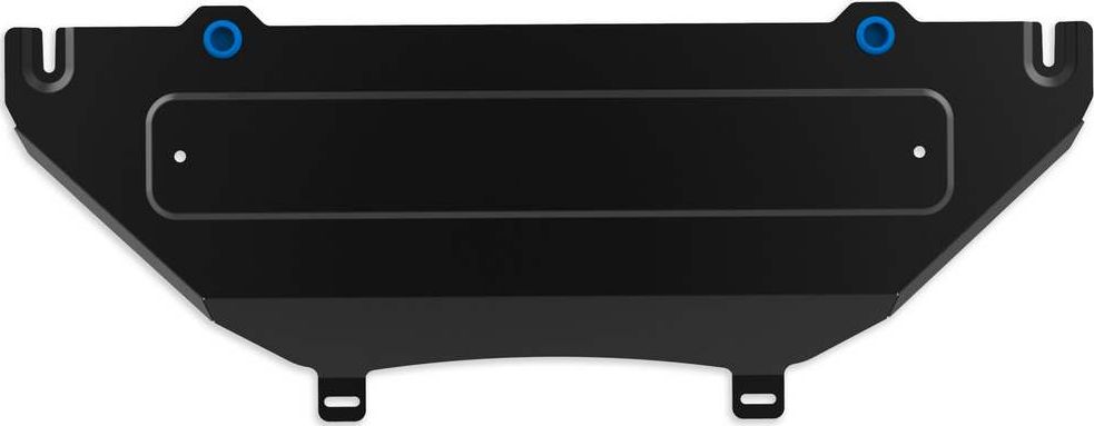 Защита стальная АвтоБроня для передней кромки АКБ Evolute i-Joy 2022-2026. Артикул 111.00605.1