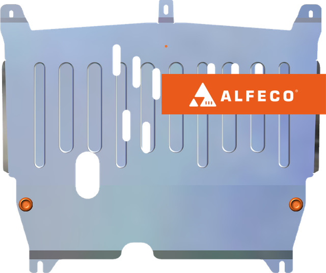Защита алюминиевая Alfeco для картера и КПП Citroen С1 2005-2014. Артикул ALF.17.01al