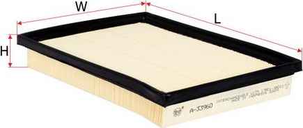 Воздушный фильтр Sakura. Артикул A-33960