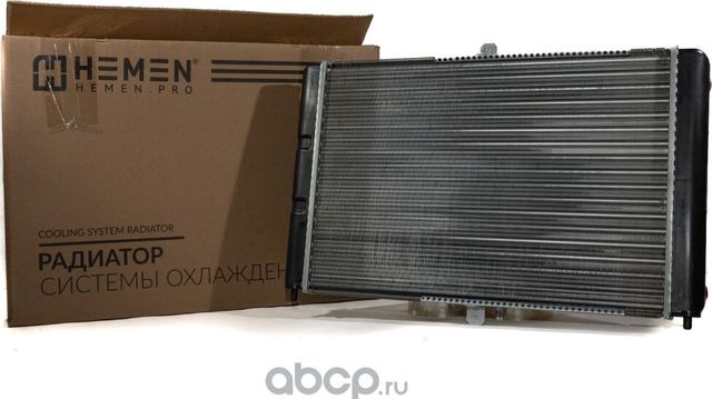 Радиатор охлаждения двигателя Lada 2108-15 () (Hemen). Артикул HOSR043