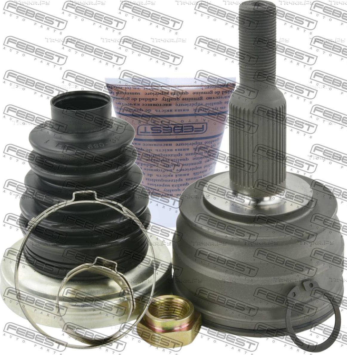 Шрус наружный (граната) Febest задний для Volkswagen Multivan T6 2015-2026. Артикул 2310-TRANRR