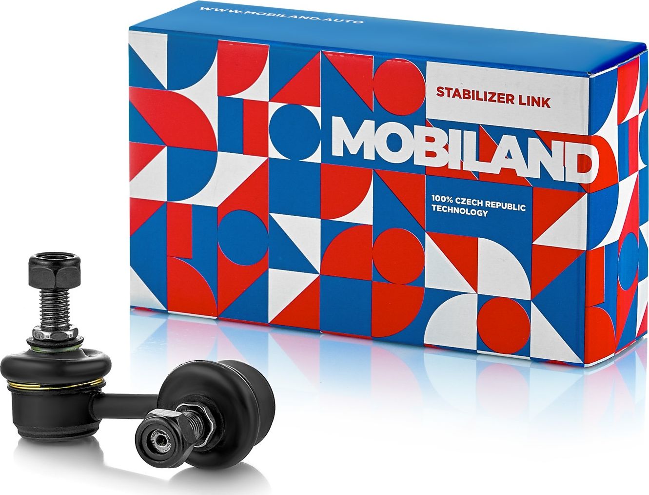 Стойка (тяга) стабилизатора Mobiland. Артикул 127123520