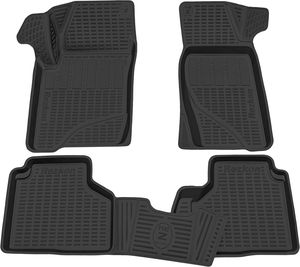 Коврики Rezkon полиуретановые для салона Chevrolet Niva I 2002-2009. Артикул 0539040100