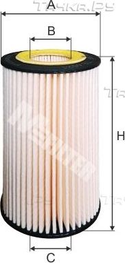 Масляный фильтр MFilter для Volvo V70 III 2007-2015. Артикул TE 4021