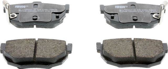 Тормозные колодки Ferodo Premier Eco Friction. Артикул FDB638