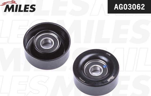 Натяжной ролик (натяжитель) приводного ремня Miles. Артикул AG03062