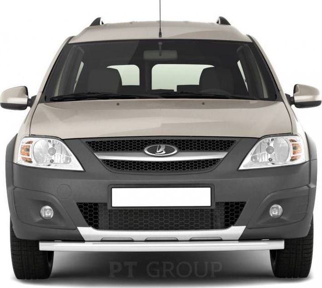 Защита PT Group переднего бампера одинарная d51 (НПС) для Lada Largus Cross 2015-2021. Артикул LLC220201