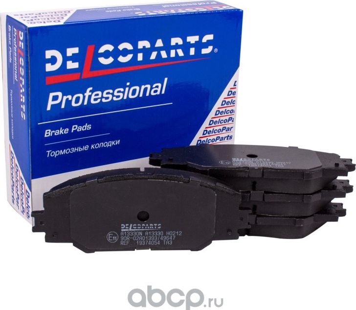 Колодки тормозные передние Toyota RAV4 (Delcoparts). Артикул 19374054