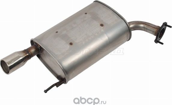 ГЛУШИТЕЛЬ TOYOTA CAMRY 06-11 ЗАДНЯЯ ЧАСТЬ (БЕЗ КАТАЛИЗАТОРА) (SAT). Артикул ST3290008