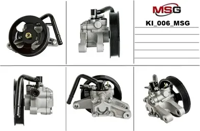 Насос гидроусилителя руля Hyundai Solaris (RB) 10-, KIA Cerato (LD) 04-08, KI006 (MSG). Артикул KI006