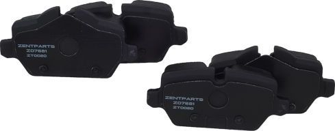 Тормозные колодки Zentparts. Артикул Z07681