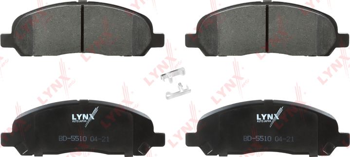 Тормозные колодки LYNXauto. Артикул BD-5510
