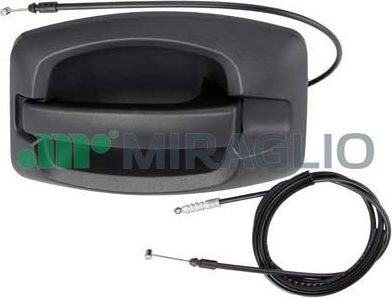 Ручка двери Miraglio правая/левая для Citroen Jumper II 2006-2026. Артикул 80/597